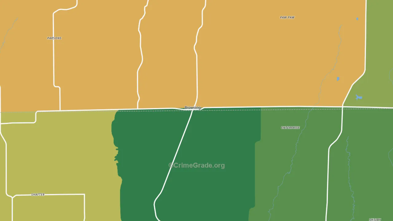 64630, MO Map of Theft Rates