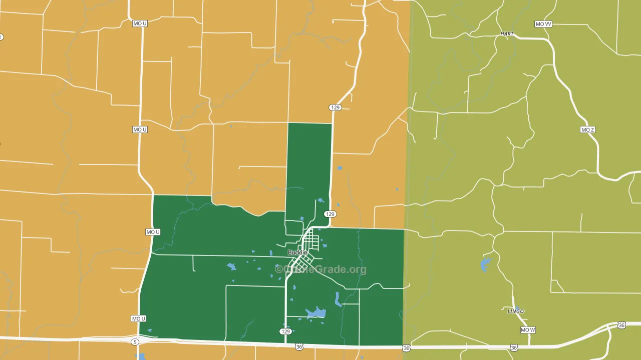64631, MO Map of Theft Rates