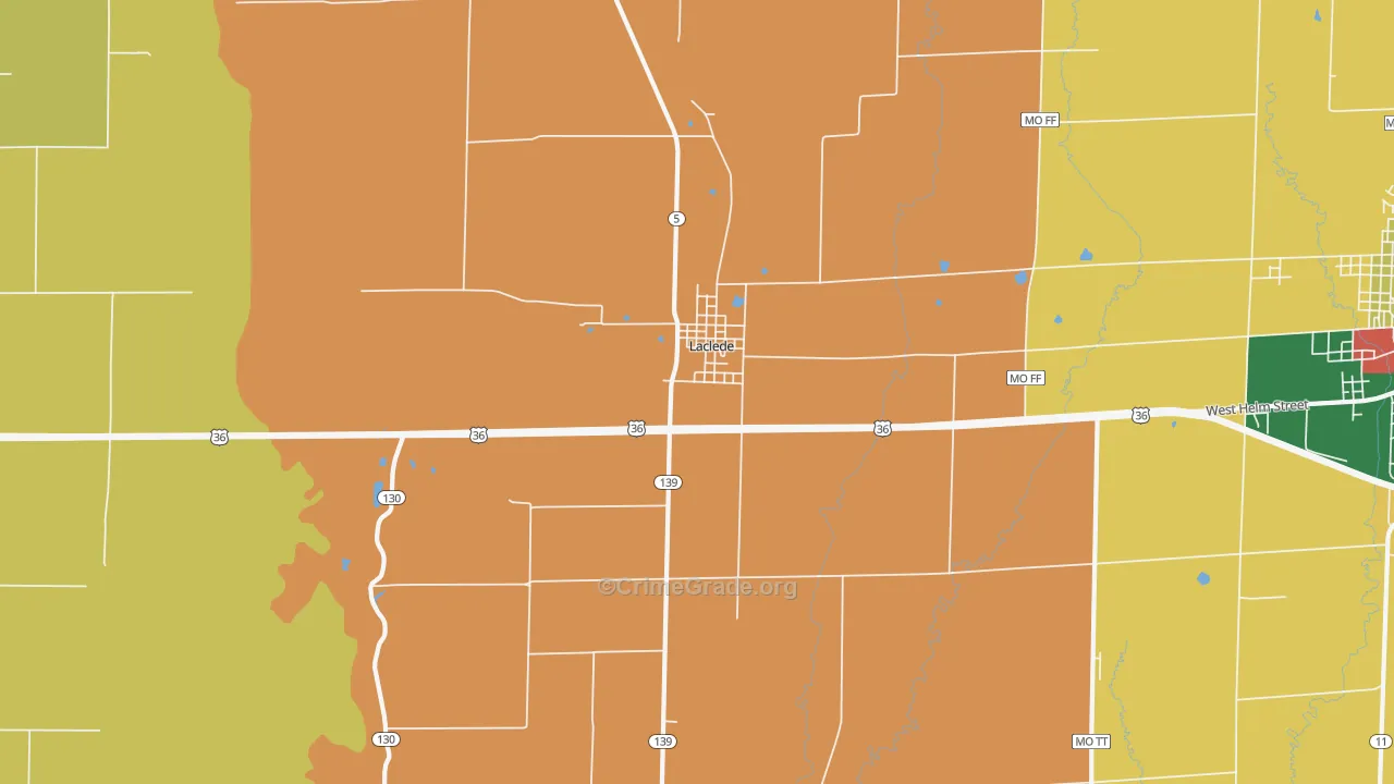 64651, MO Map of Theft Rates