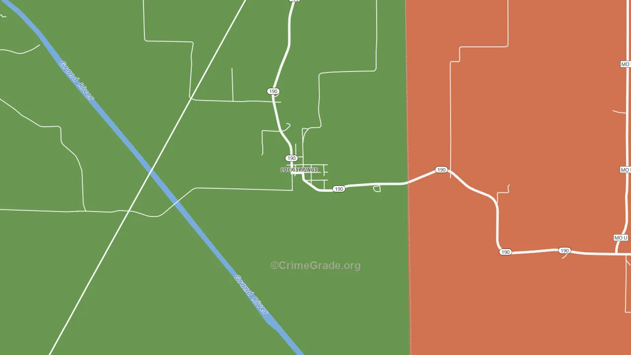 64654, MO Map of Theft Rates