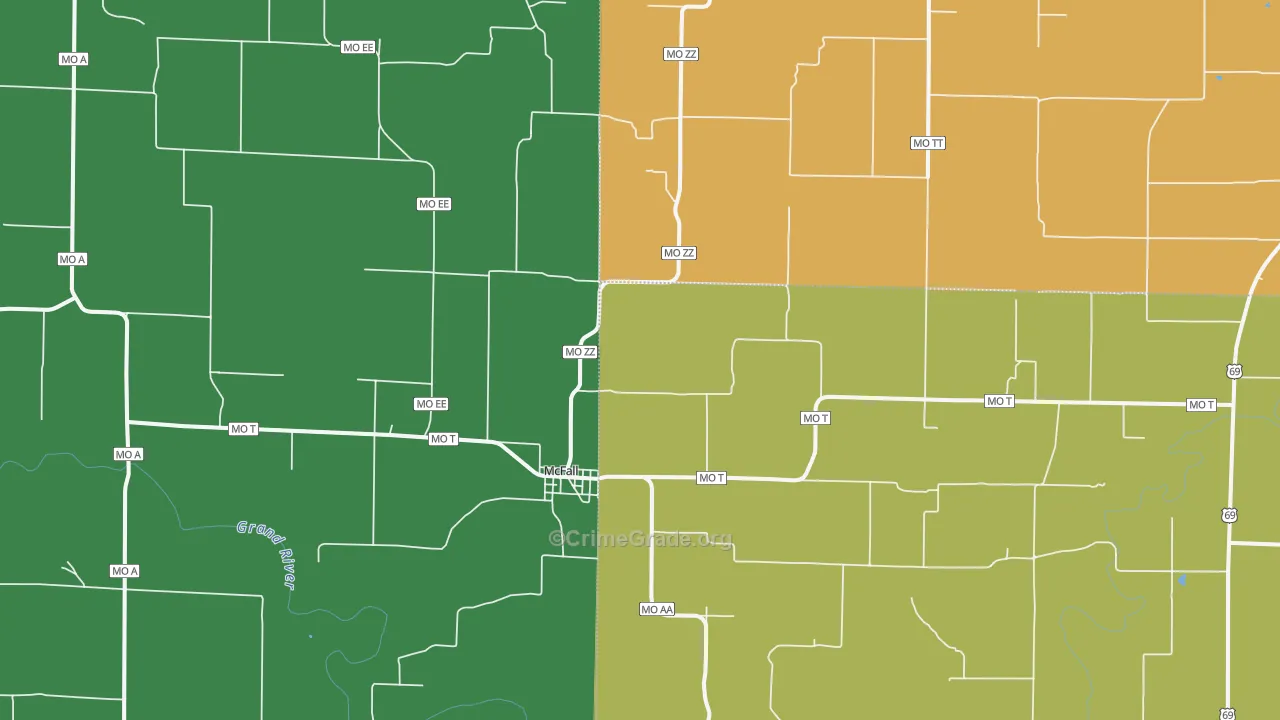 64657, MO Map of Theft Rates