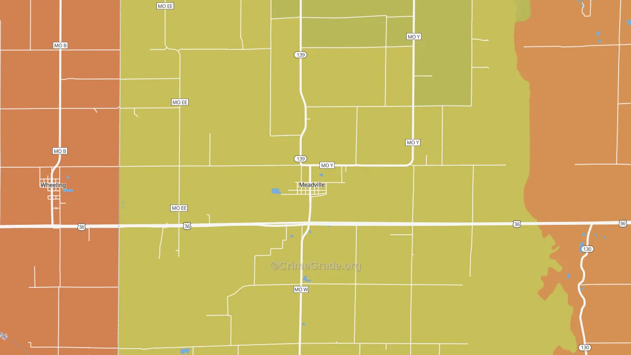 64659, MO Map of Theft Rates