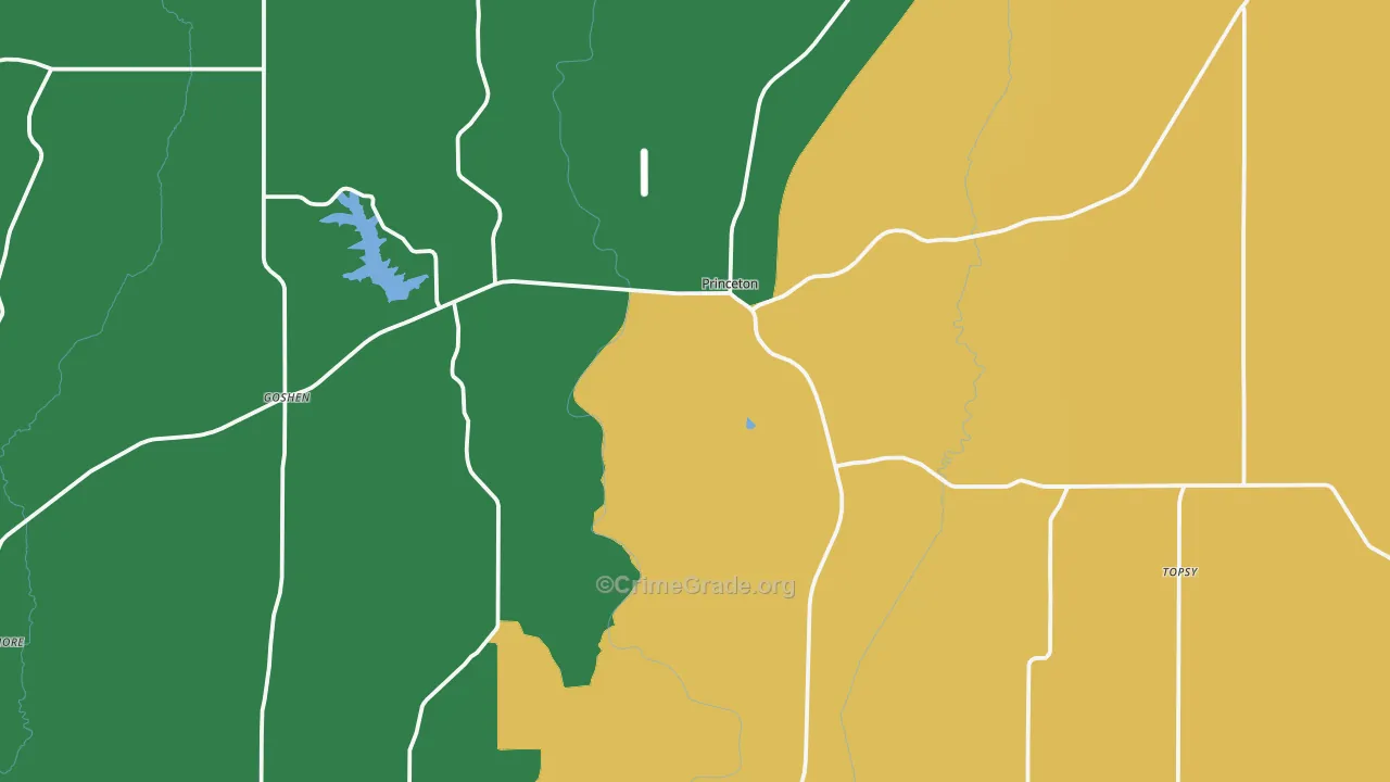 64673, MO Map of Theft Rates