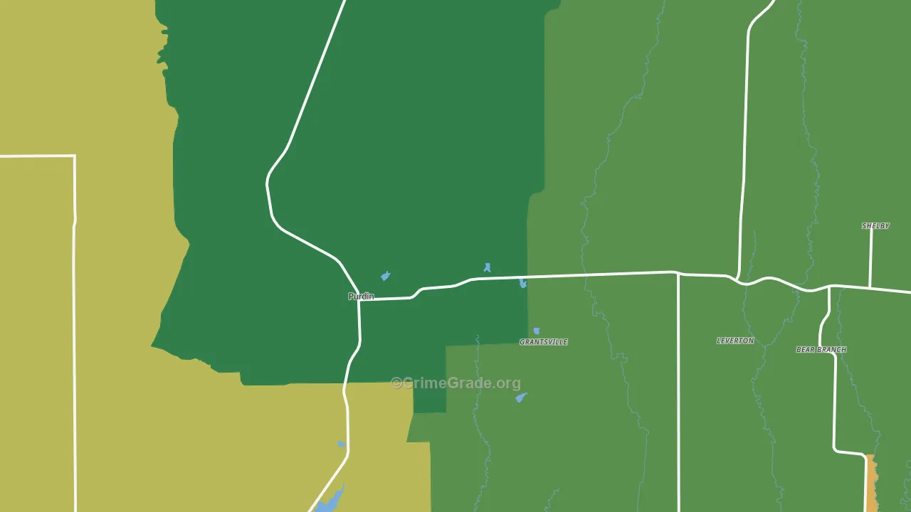 64674, MO Map of Theft Rates