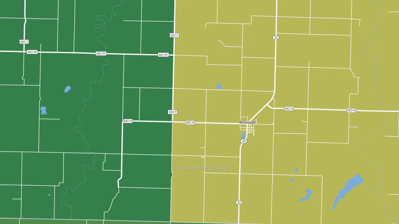 64728, MO Map of Theft Rates
