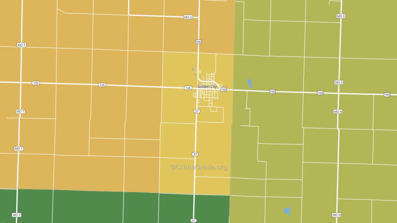 64748, MO Map of Theft Rates