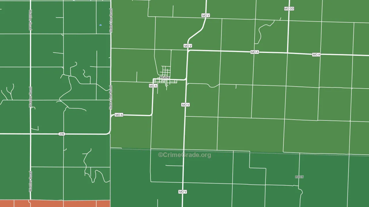 64752, MO Map of Theft Rates