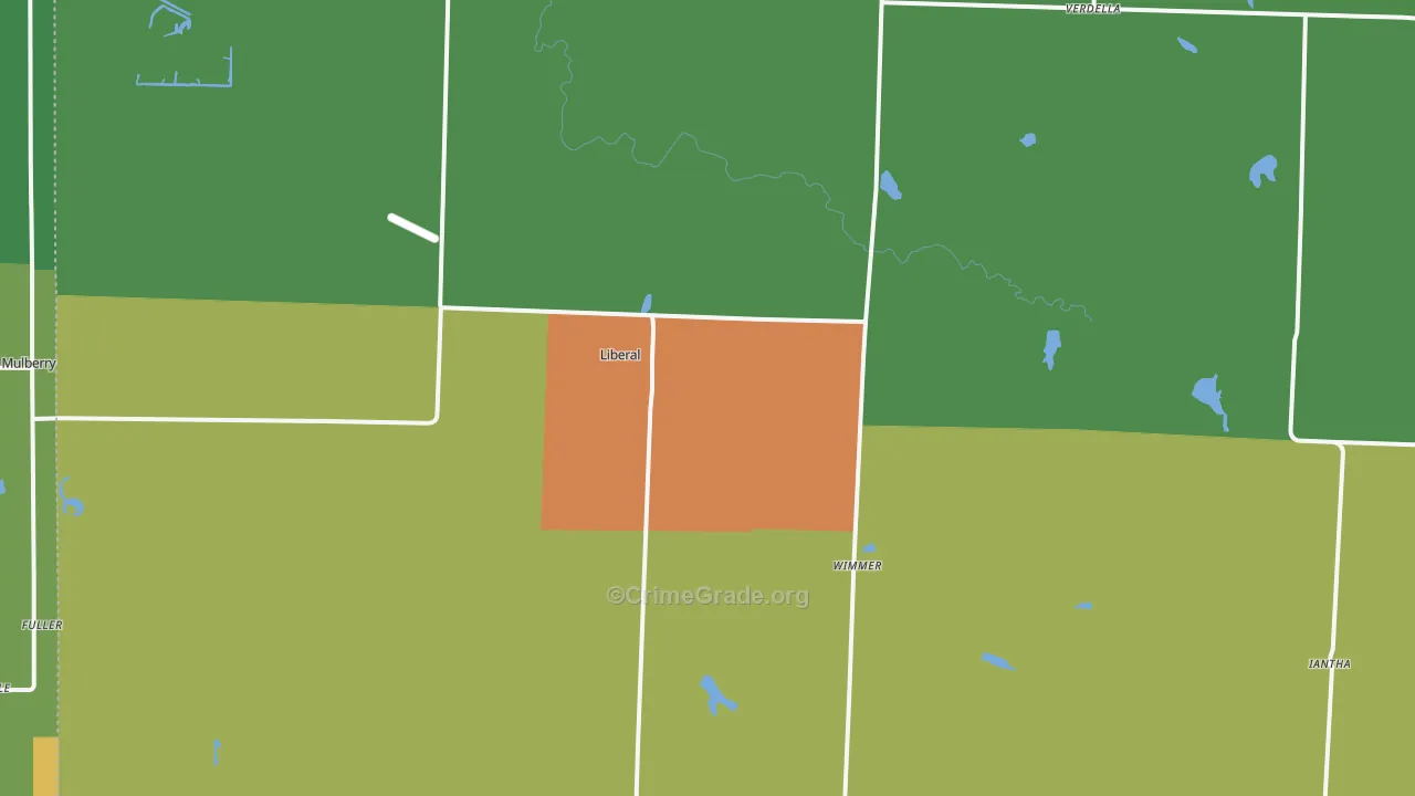 64762, MO Map of Theft Rates