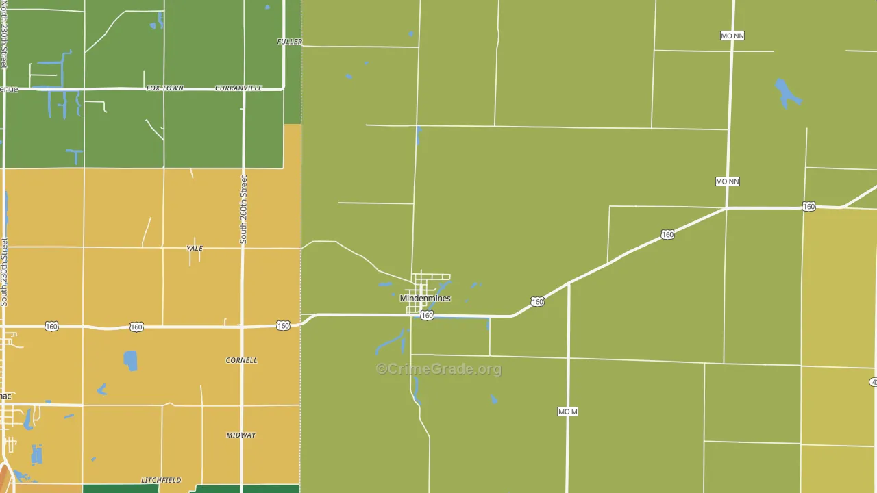64769, MO Map of Theft Rates