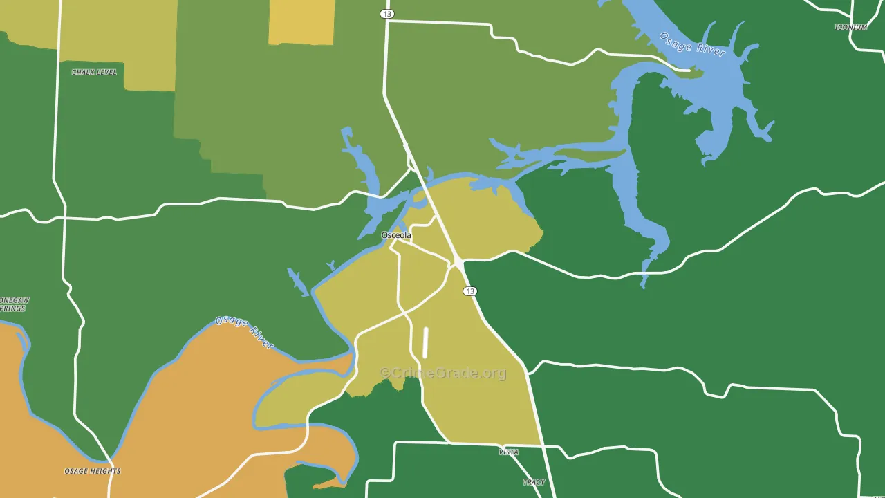 64776, MO Map of Theft Rates