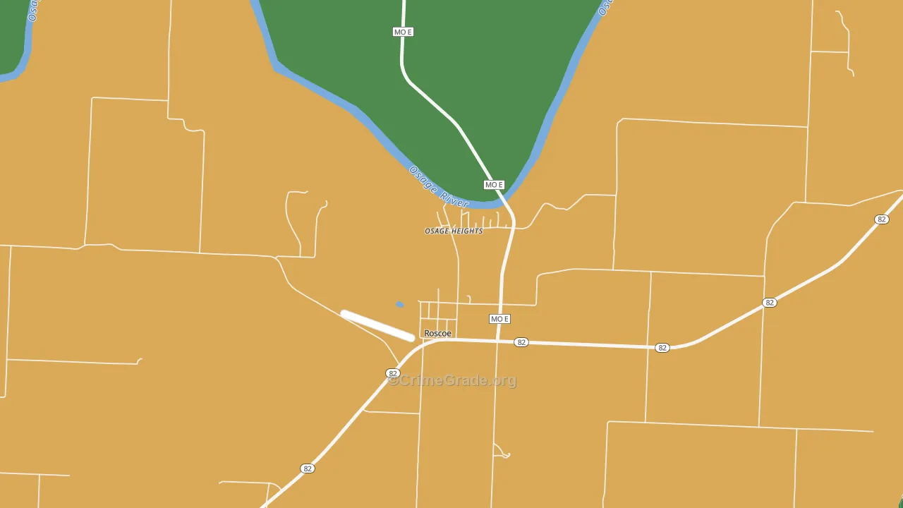 64781, MO Map of Theft Rates