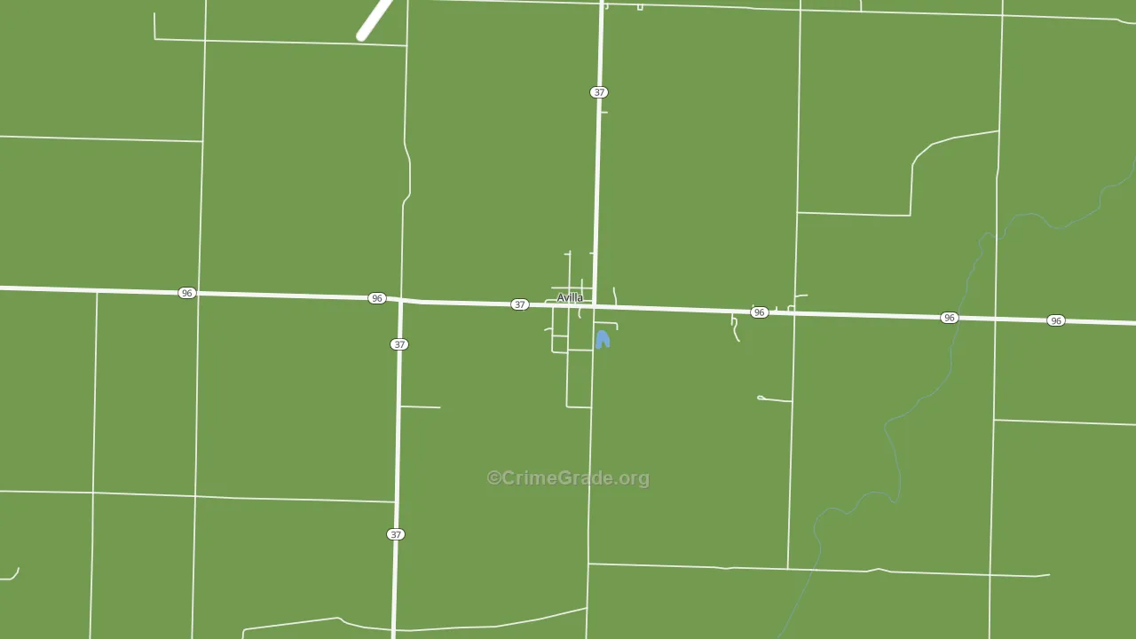 64833, MO Map of Theft Rates