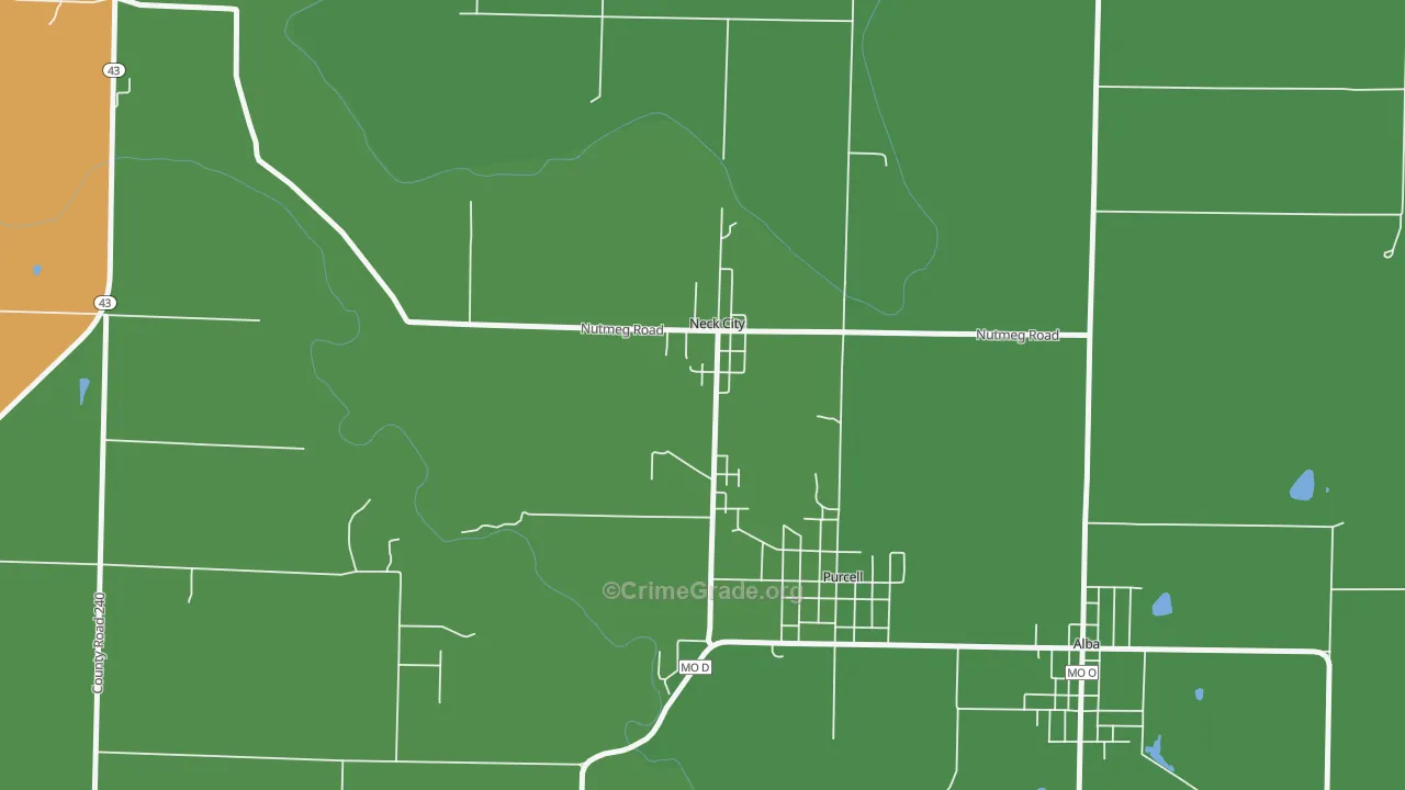 64849, MO Map of Theft Rates