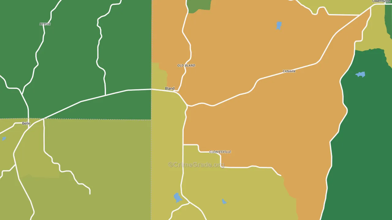 65014, MO Map of Theft Rates