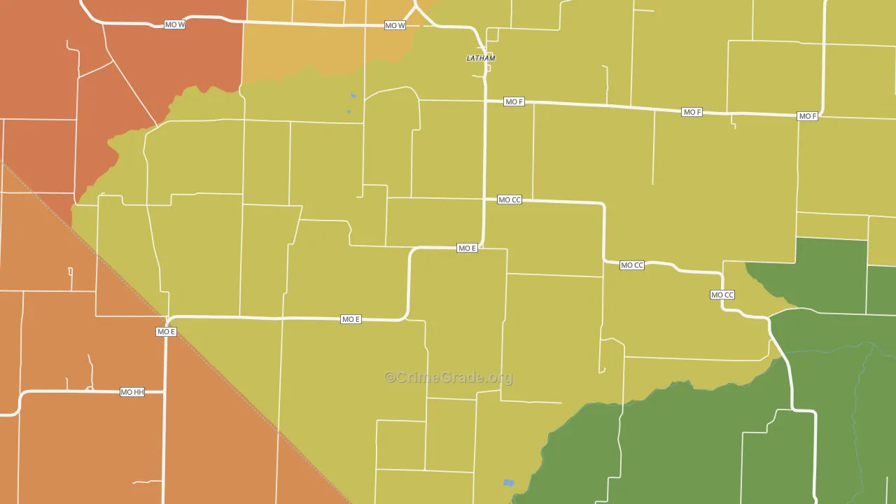 65050, MO Map of Theft Rates
