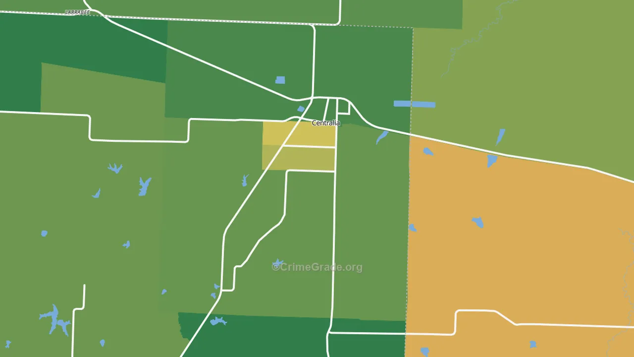 65240, MO Map of Theft Rates