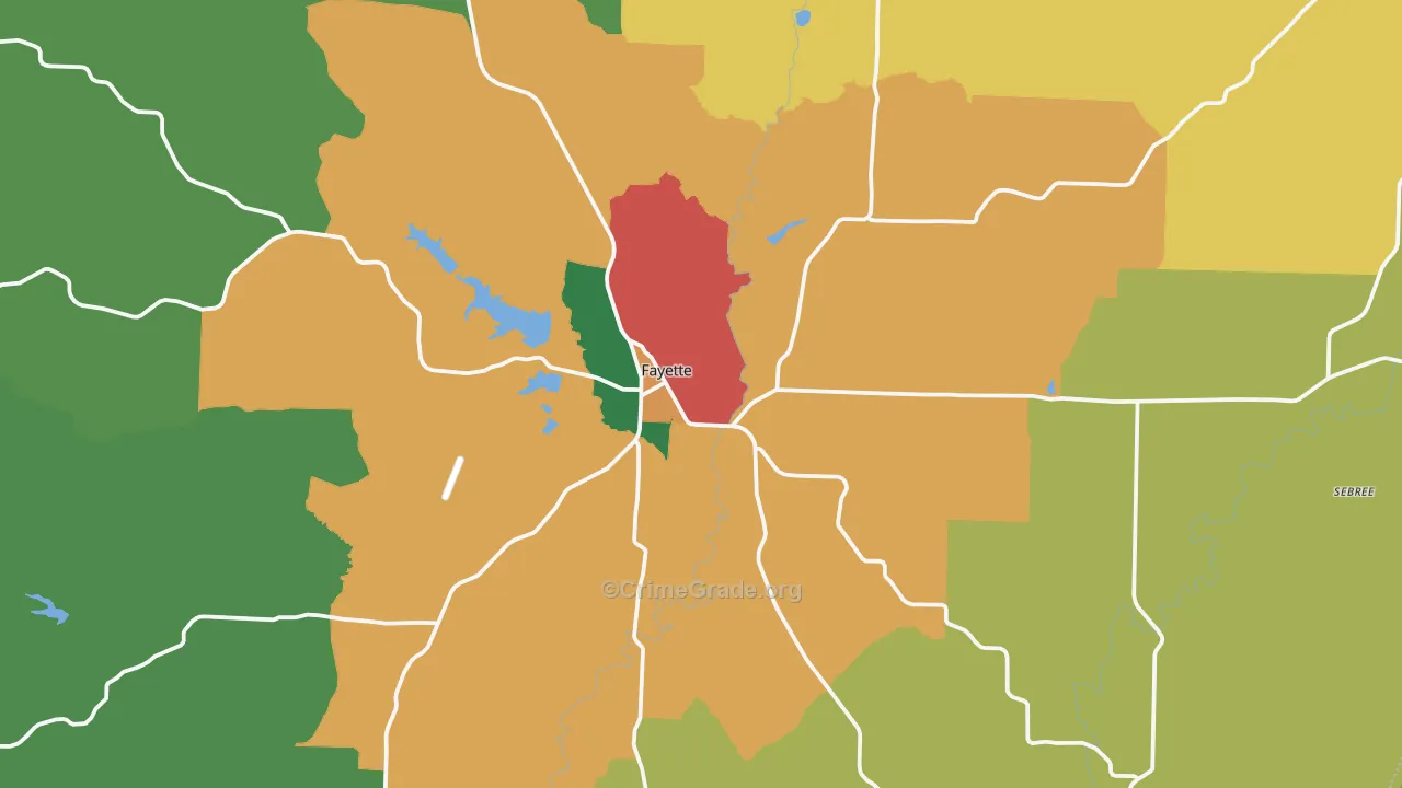 65248, MO Map of Theft Rates