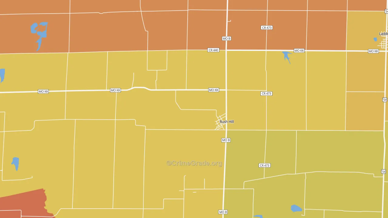 65280, MO Map of Theft Rates