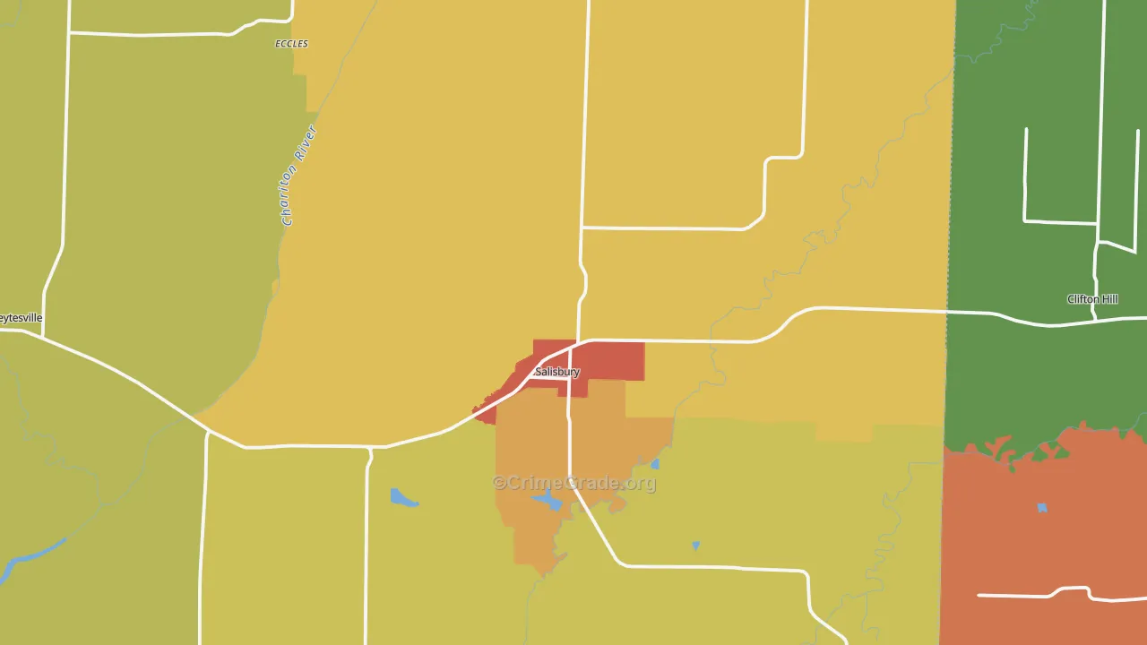 65281, MO Map of Theft Rates