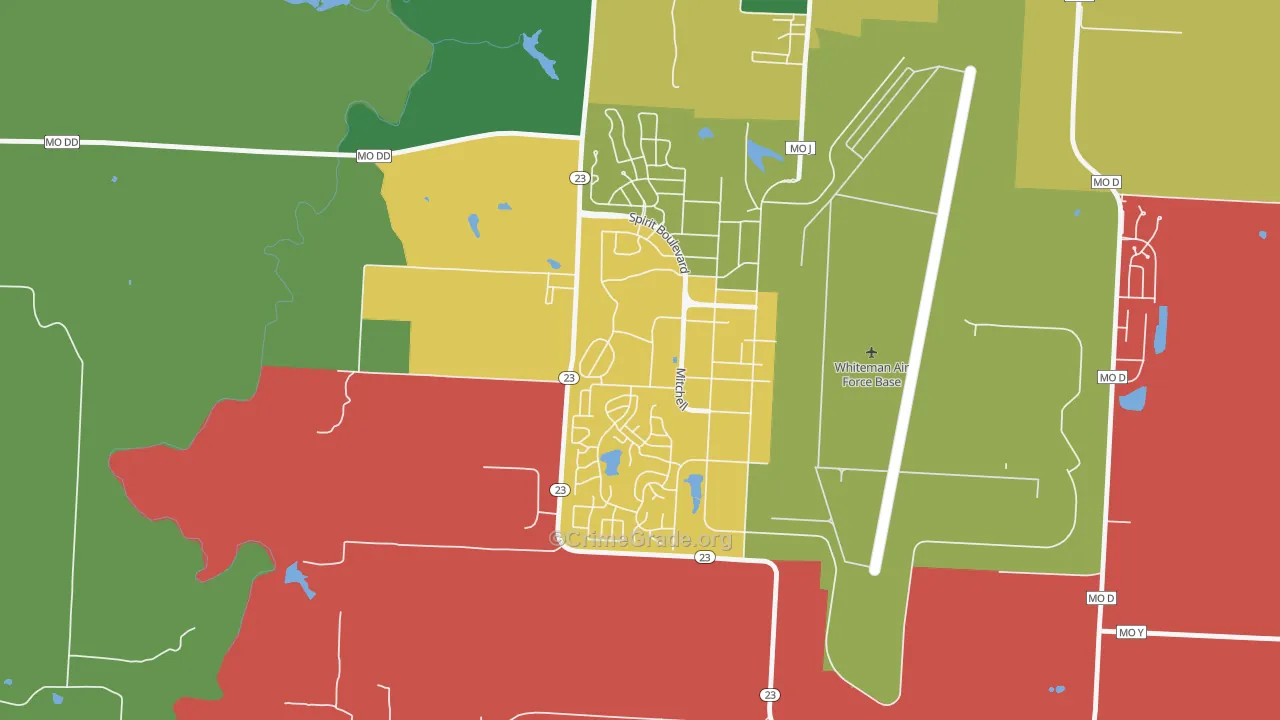 65305, MO Map of Theft Rates