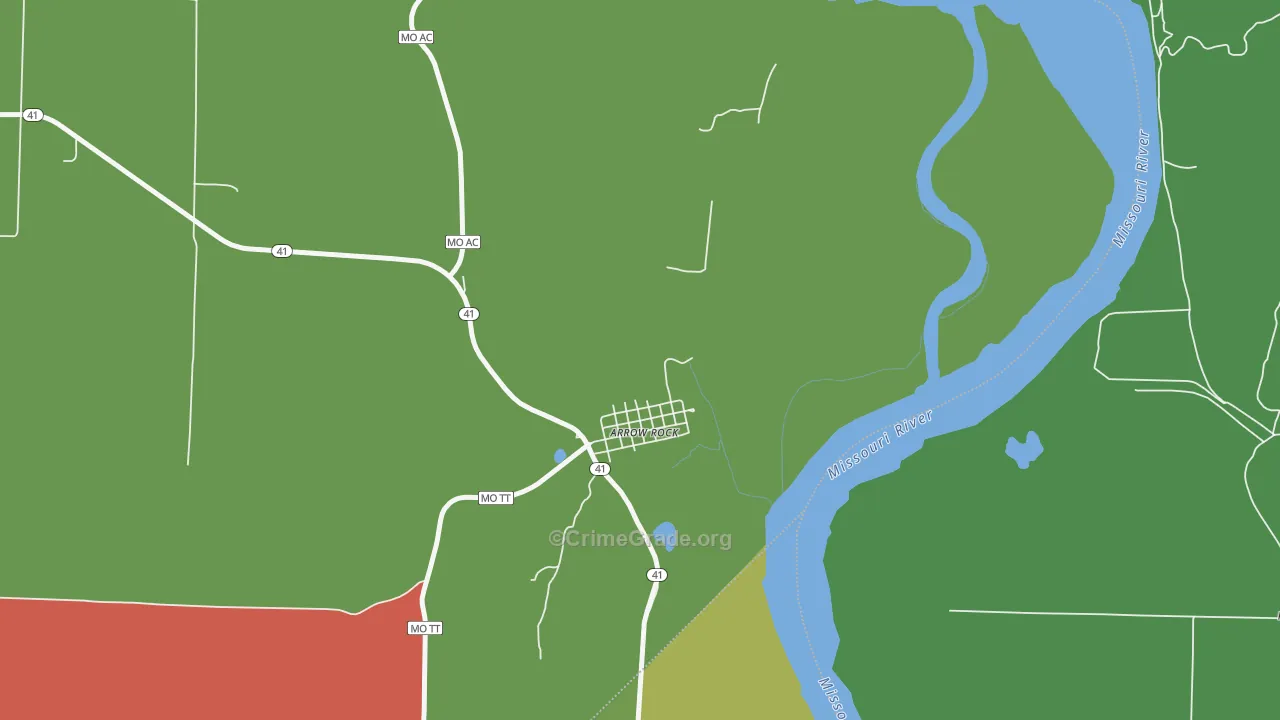 65320, MO Map of Theft Rates