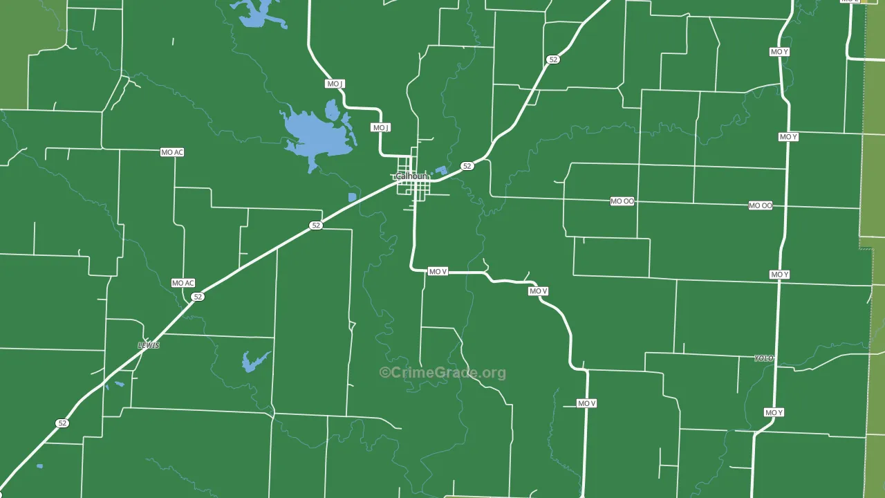 65323, MO Map of Theft Rates