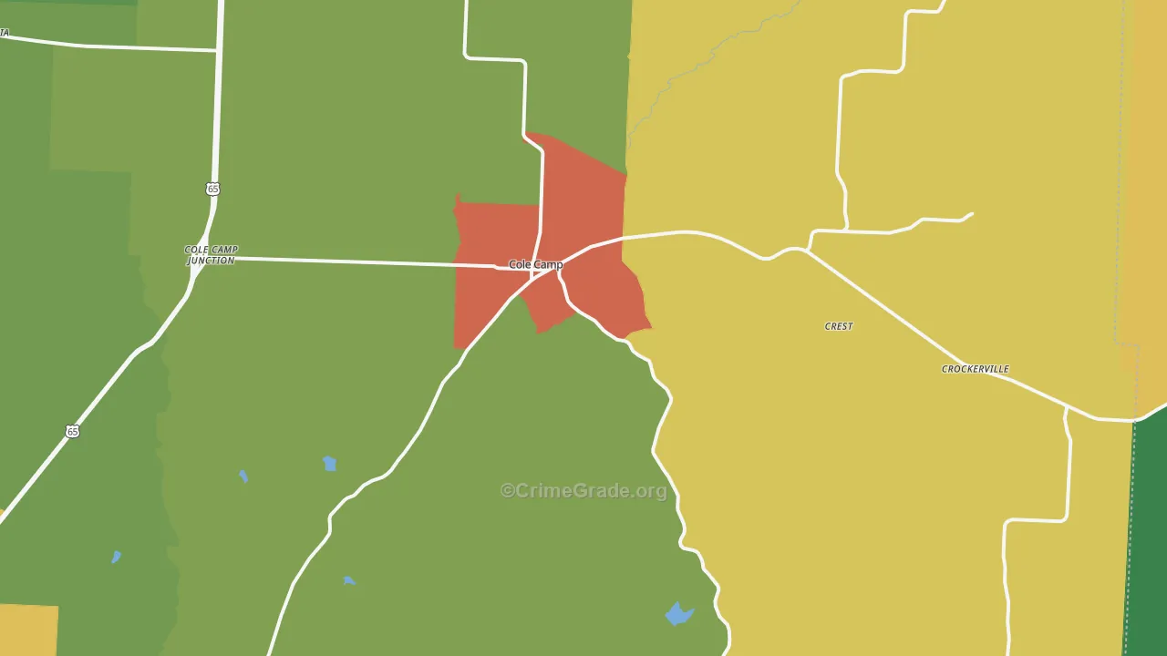 65325, MO Map of Theft Rates