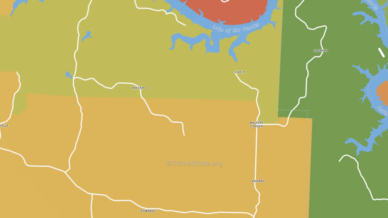 65326, MO Map of Theft Rates