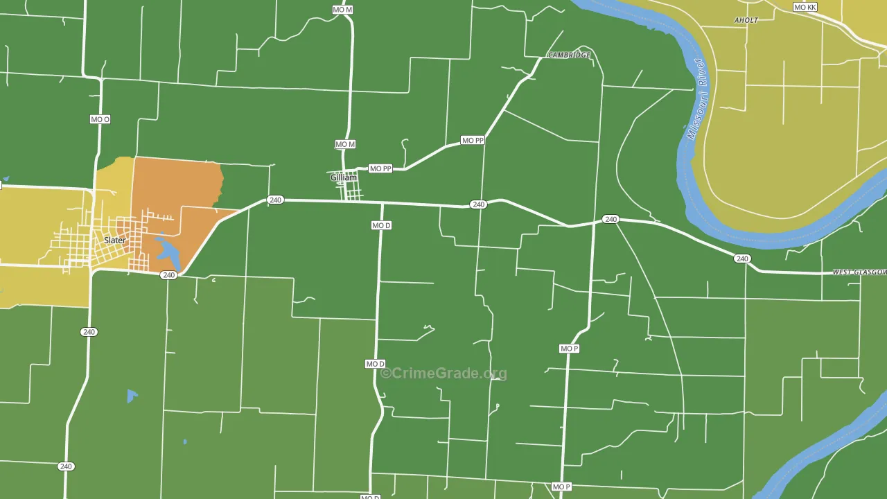 65330, MO Map of Theft Rates