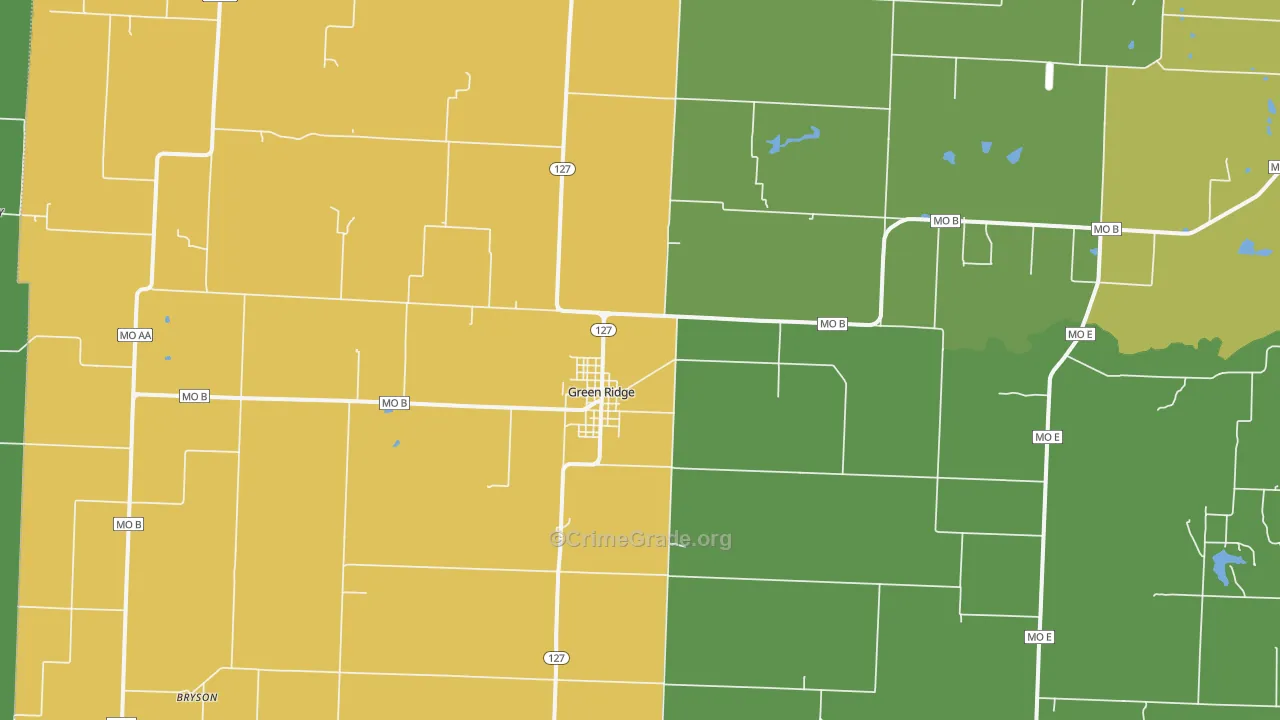 65332, MO Map of Theft Rates