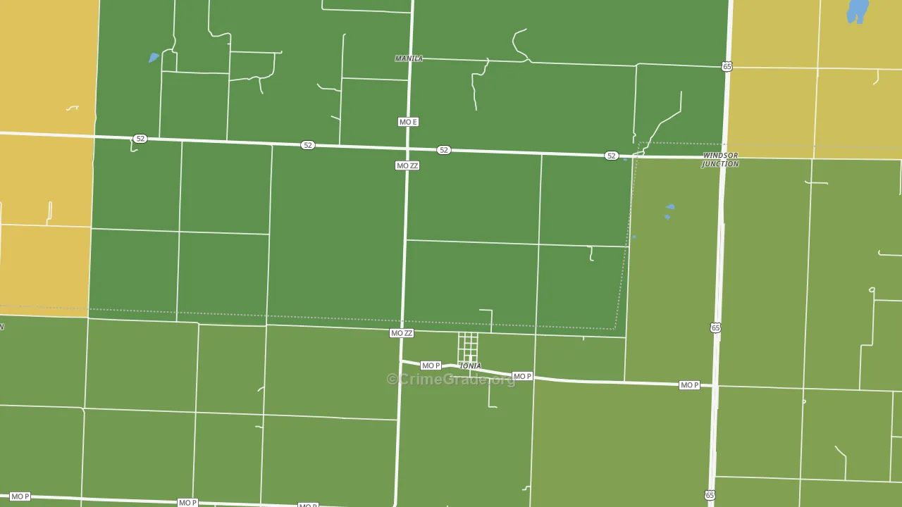 65335, MO Map of Theft Rates