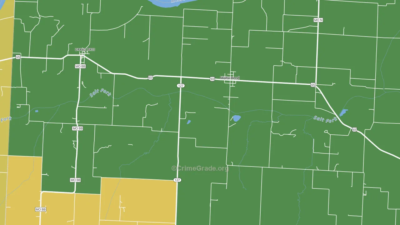 65339, MO Map of Theft Rates