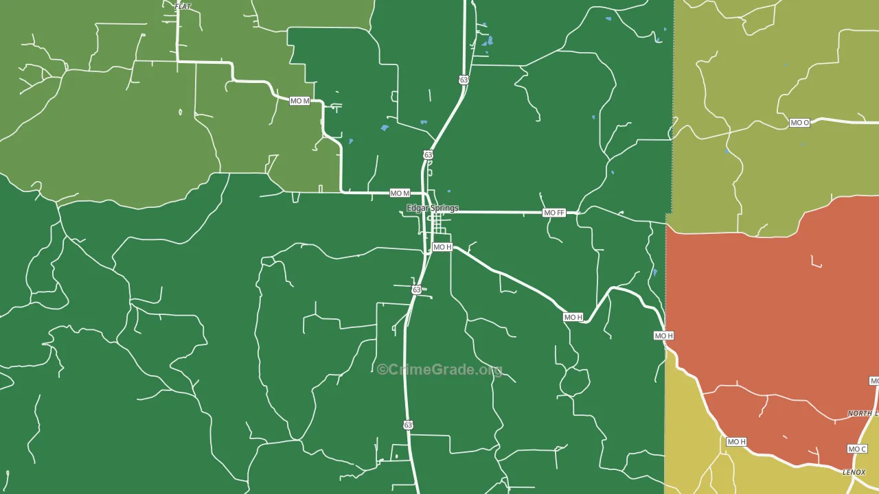 65462, MO Map of Theft Rates