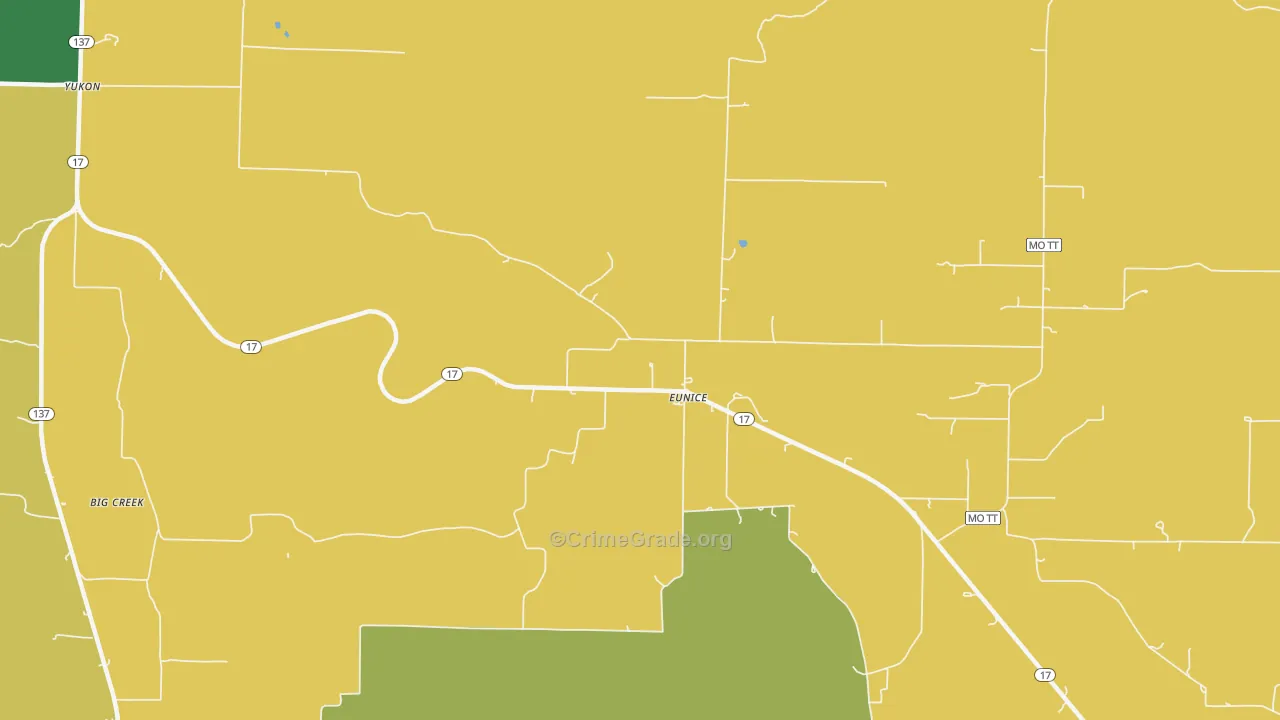 65468, MO Map of Theft Rates