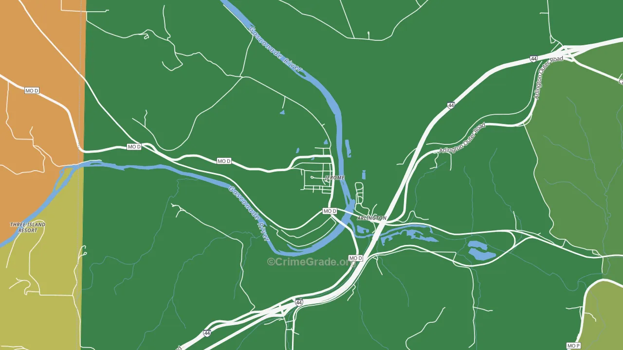 65529, MO Map of Theft Rates