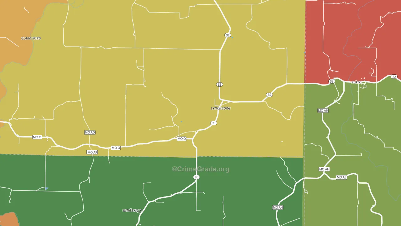 65543, MO Map of Theft Rates