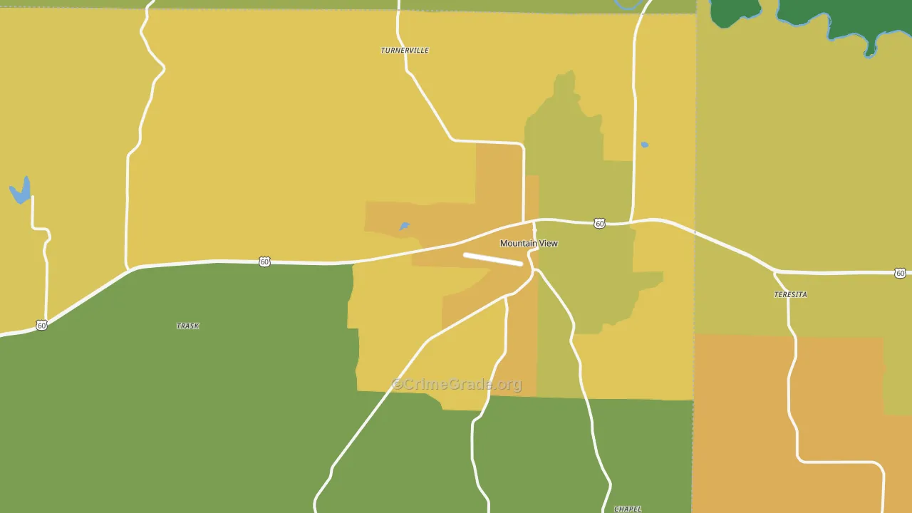 65548, MO Map of Theft Rates