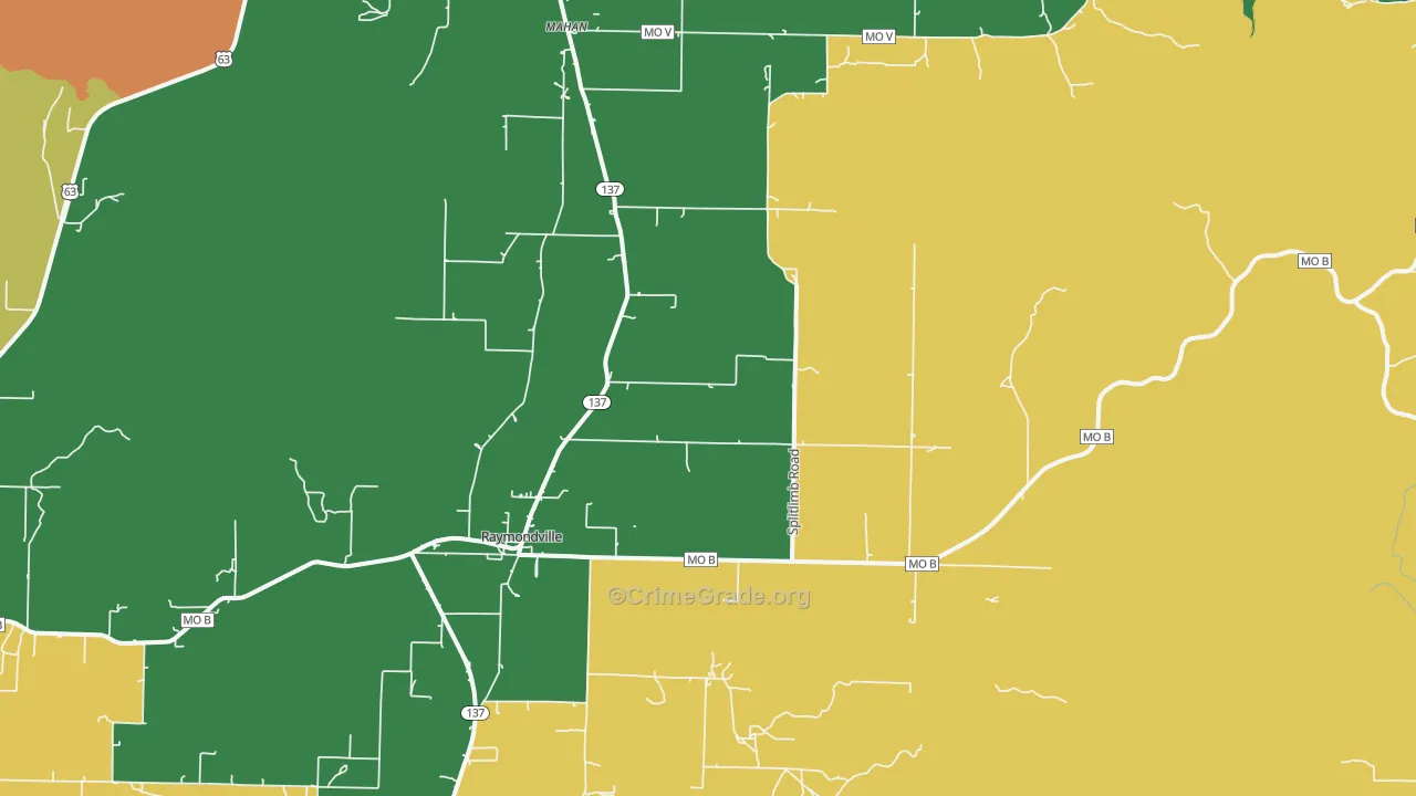 65555, MO Map of Theft Rates