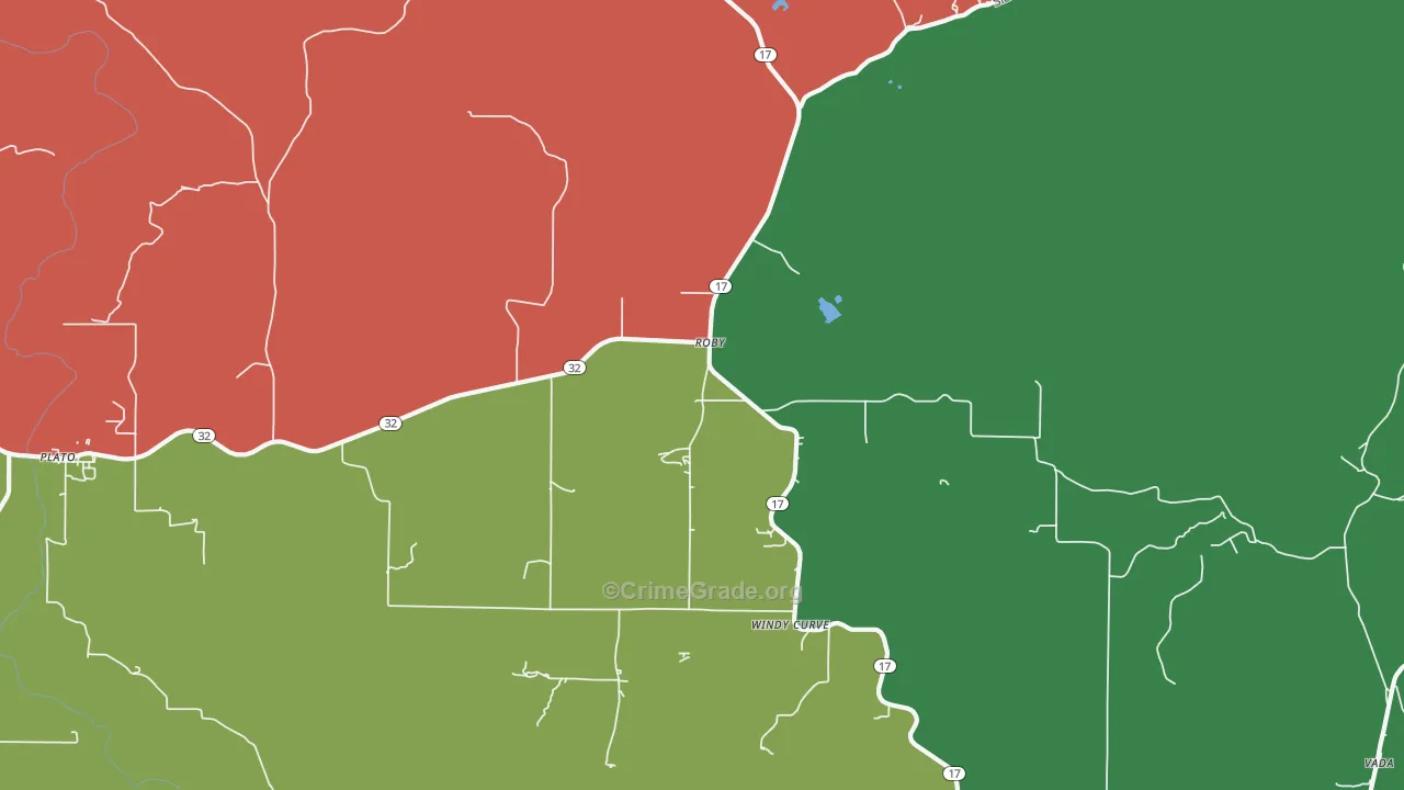 65557, MO Map of Theft Rates