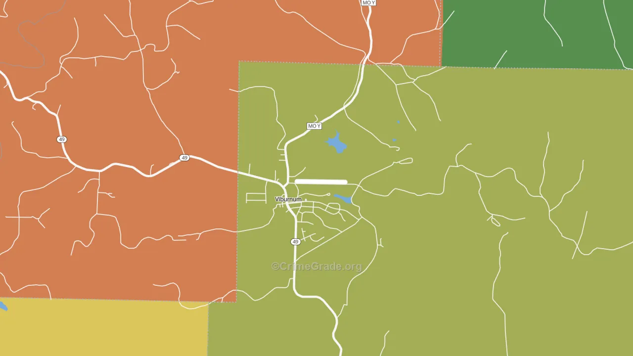 65566, MO Map of Theft Rates