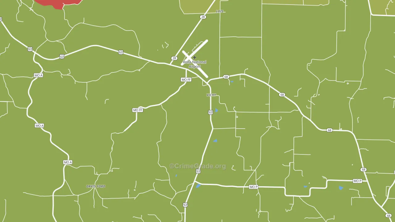 65580, MO Map of Theft Rates