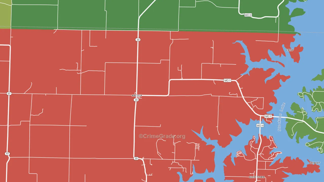65603, MO Map of Theft Rates