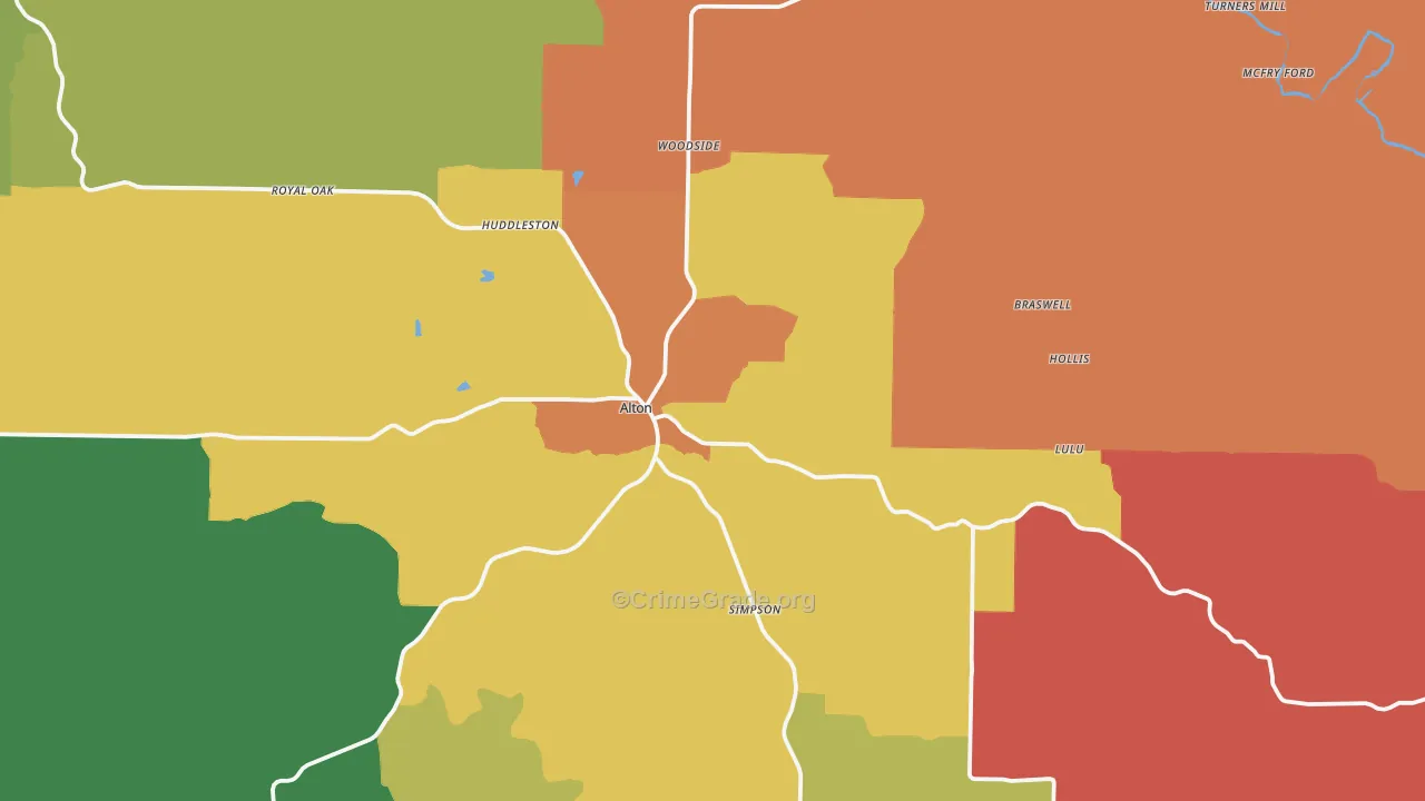 65606, MO Map of Theft Rates