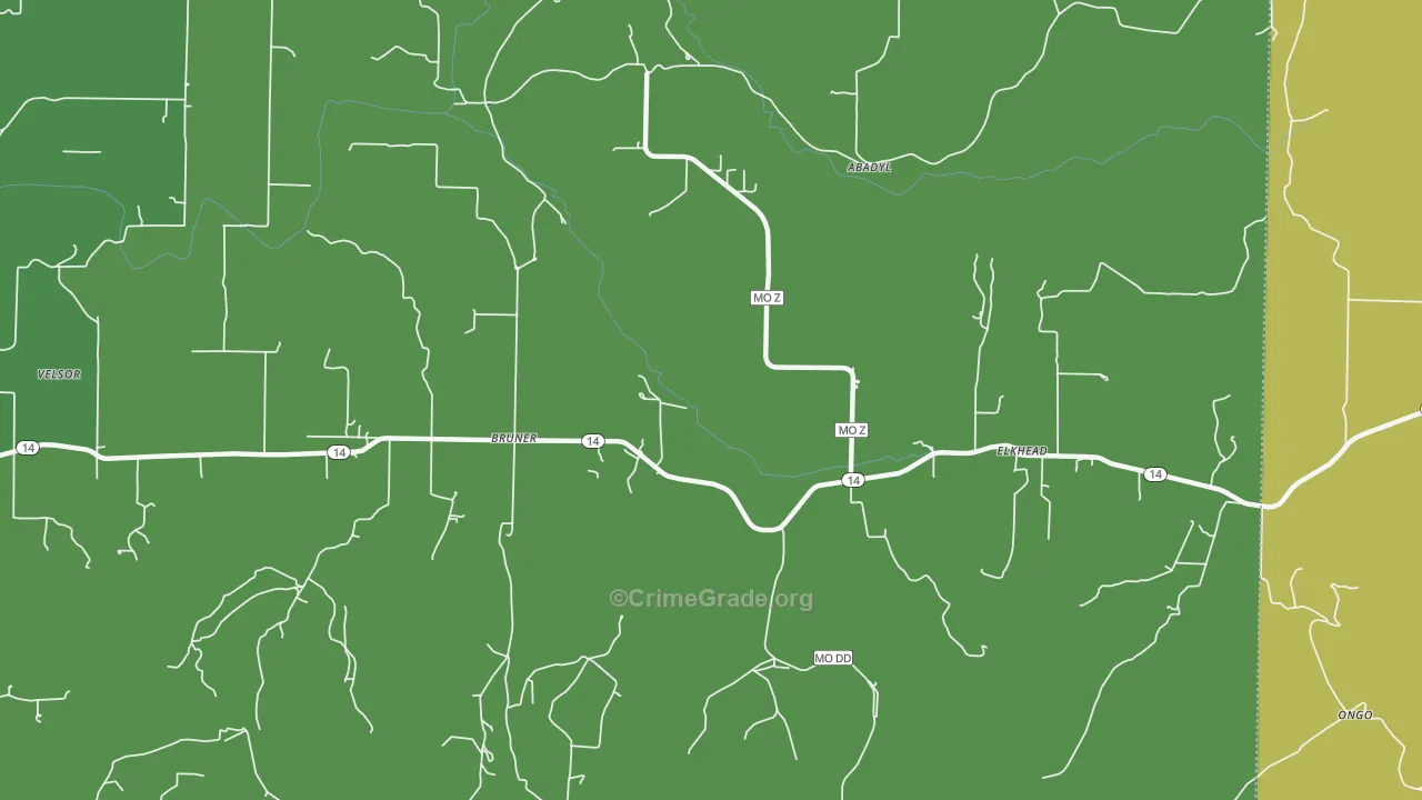 65620, MO Map of Theft Rates