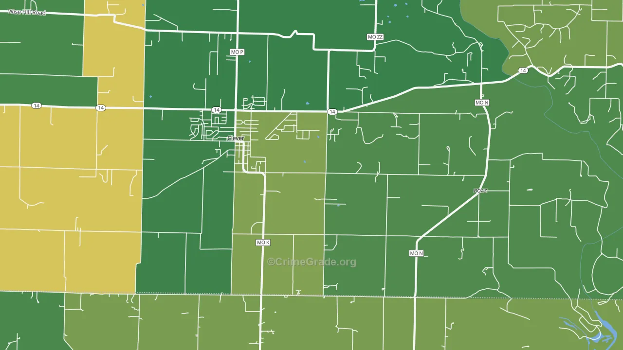 65631, MO Map of Theft Rates