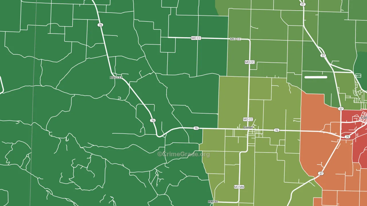 65647, MO Map of Theft Rates