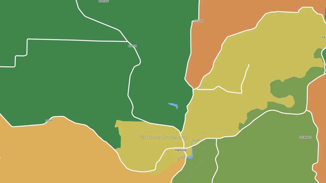 65667, MO Map of Theft Rates