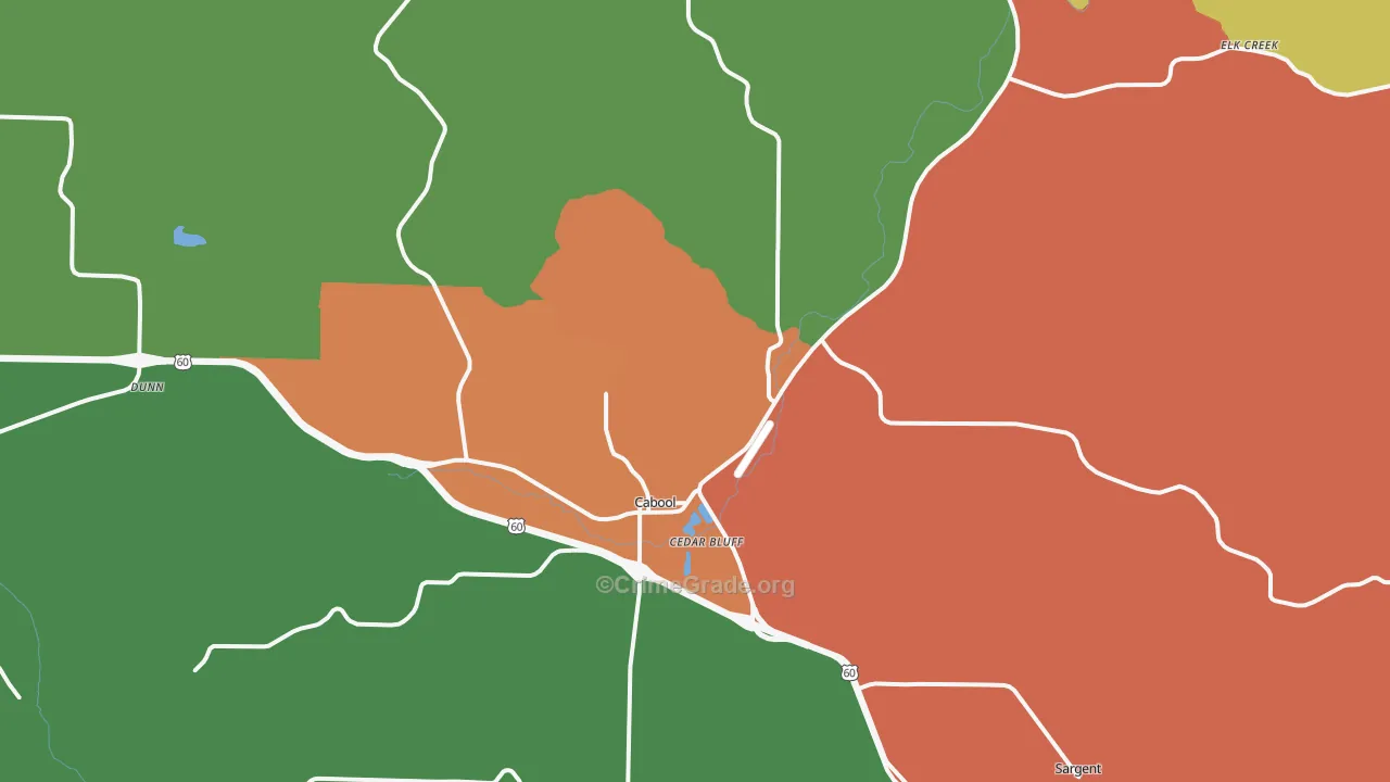 65689, MO Map of Theft Rates