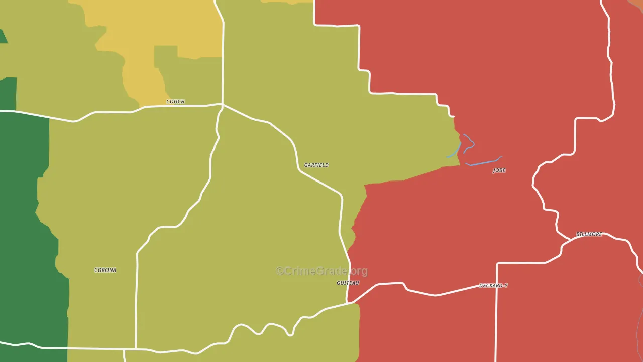 65690, MO Map of Theft Rates