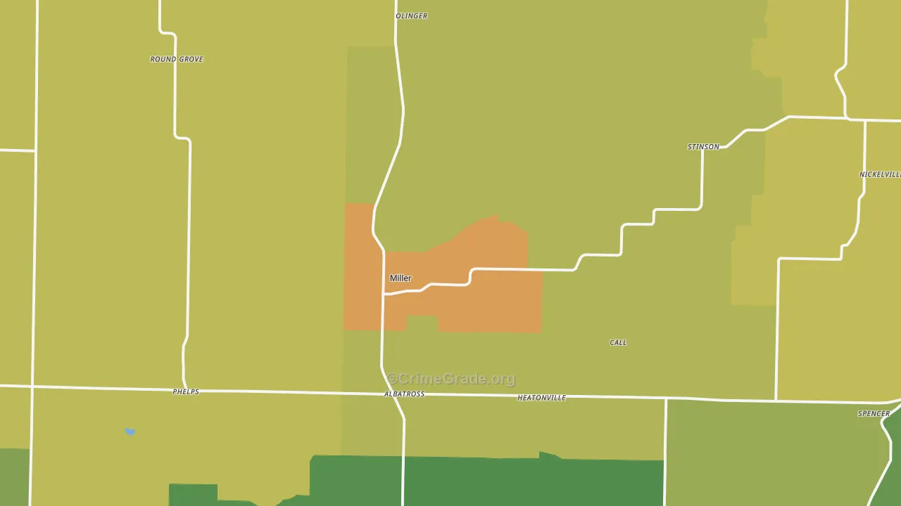 65707, MO Map of Theft Rates